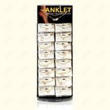 ! ANKLET 2S-L GOLD & SILVER