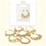 Mst002 Septum Gold Body Jewelry