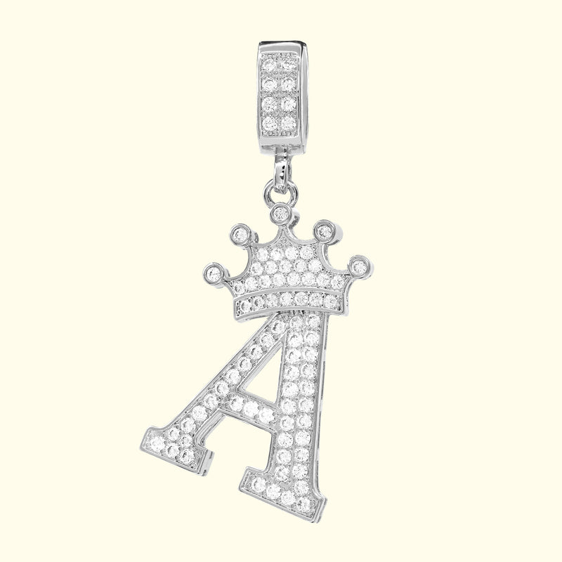 INITIAL CROWN PENDANT – GNS New York