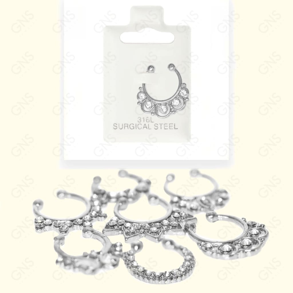 Mst001 Septum Silver Body Jewelry