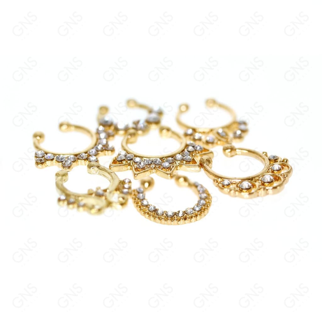 Mst002 Septum Gold Body Jewelry
