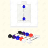 Mtr028 Plastic Solid Color Body Jewelry