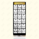 One Touch Huggies Counter Top Dp Gold & Silver Type-B 108Pcs Earring