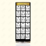 One Touch Huggies Counter Top Dp Gold & Silver Type-A 108Pcs Earring
